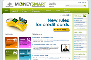 MoneySmart Website home page screenshot