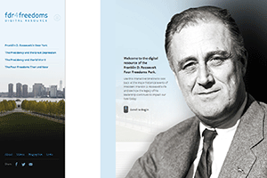 fdr4freedoms website home page screenshot